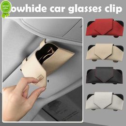 Nieuwe Multifunctionele Auto Brillenkoker Auto Zonneklep Bril Houder Zonnebril Clip Card Ticket Houder Auto Accessoires Opslag