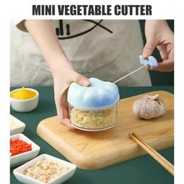 new Multi-function Garlic Grinding Chopper Manual Garlic Press Food Vegetables Cutter Meat Grinders Kitchen Gadgets Pepper Corn for Kitchen