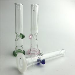 Nouvelles pipes en verre multifonctionnelles pour fumer des pipes à main en verre coloré pyrex épais pipe à tabac aux herbes sèches