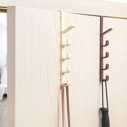 New Multi-purpose Five-segment Hooks Storage Household Hook Rack Organizer Clothes Coat Hat Bag Hanger Holder Hot Sale 2020