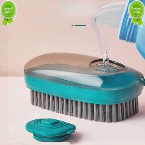 New Multifunctional Liquid Cleaning Brush Automatic Soft Brush Shoe Artifact Shoe Brush Shoe Laundry Brush Household Brush Clothes