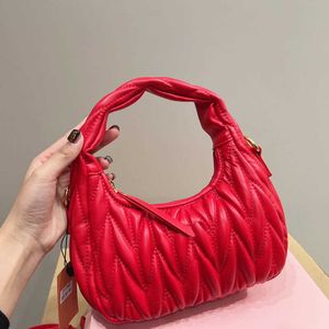 Nieuwe tas met meerdere stijl schoudertassen vrouwen designer tas gerimpelde strepen crossbody tassen luxurys handtassen lederen messenger tas mu letter print portemonnee 220926