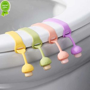 Nouveau champignon toilette couvercle outil de levage Closestool support anneau clapet dispositif de levage salle de bains sanitaire réglable siège de toilette couvercle