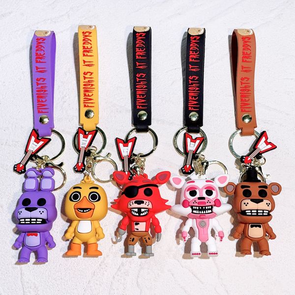 New Mutant Animal Doll Key Chain Toy ours sac à dos Pendant Thriller Car Chain Wholesale