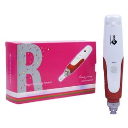 Nieuwe MyM Elektrische MicroneDle Roller Photon Elektrische Derma Stamp Dermapen Micro Naald Therapie Micro Naald MyM Derma Pen