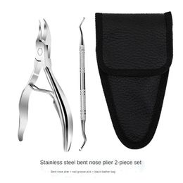new Nail Pedicure Set Cuticle Trimmer Nippers Toenail Pliers Manicure Clippers Nipper Brush Tool Clipper Skin Toe Home Ingrown for Nail