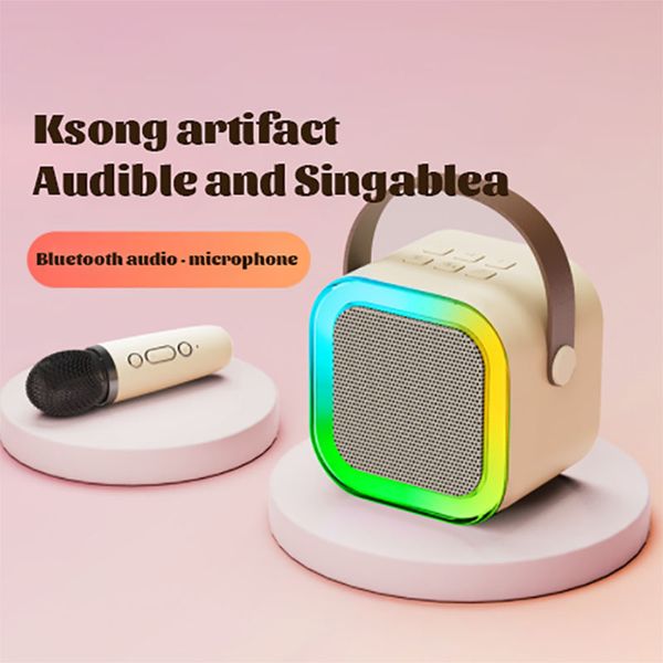 Nouveau Karaoké national maison KTV Bluetooth audio microphone intégré mini modèle