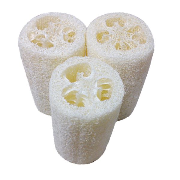New Natural Loofah Bath Body Shower Sponge Scrubber Pad Prodotti per il bagno Strumenti Articoli per la casa Spazzole