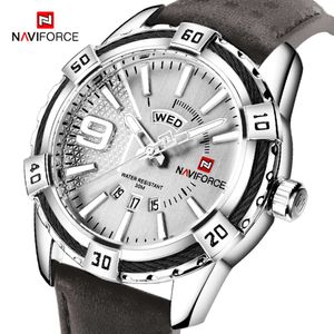 Nouveau NAVIFORCE hommes mode Quartz montres hommes militaire étanche montre de sport mâle Date horloge Relogio Masculino