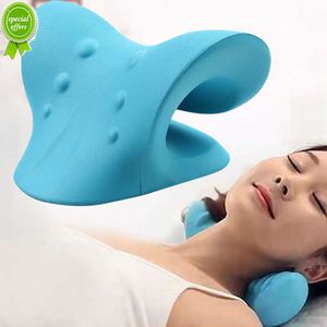 Nouveau Cou Épaule Civière Relaxer Cervical Chiropratique Oreiller De Traction Pour La Correction De La Colonne Vertébrale Soulagement De La Douleur Musculaire Relaxation Musculaire