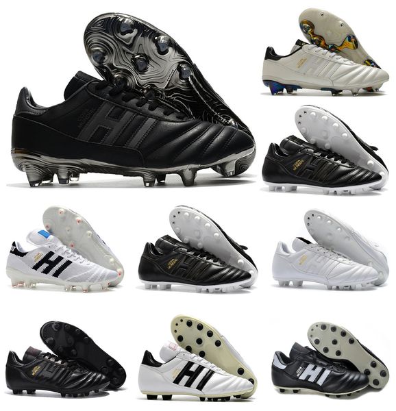 Chaussures de football classiques pour hommes Copa Mundial 21 70Y Classe éternelle FG Chaussures de football en cuir futbol Crampons Taille 39-45