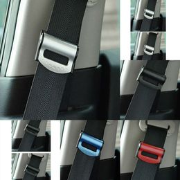 Nouveau Nouveau 1/2 pièces boucle réglage élastique pince ceinture de sécurité ajusteur ceinture de sécurité bouchon Auto voiture intérieur accessoires