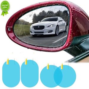 New New 1Pcs Car sticker Rainproof Film for Car Rearview Mirror Rain Film Clear sight in rainy days Anti-glare Auto film