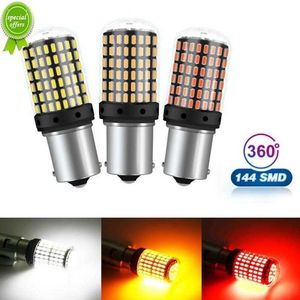 NIEUW NIEUW 2 PCS 1156 BA15S P21W BAU15S PY21W 7440 W21W P21/5W 1157 BAY15D 7443 3157 LED -lampen 144SMD CANBUS LAMP Revers Signal Light