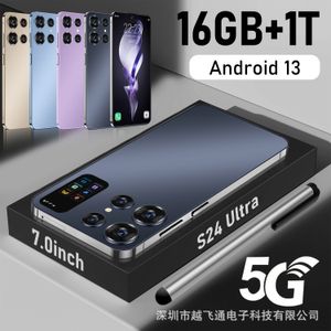 Nouveau nouveau 2024 Nouveau S24ultra Populaire 4G Android Mobile 16G 1T Trade extérieur en bourse Smart Phone Wholesale