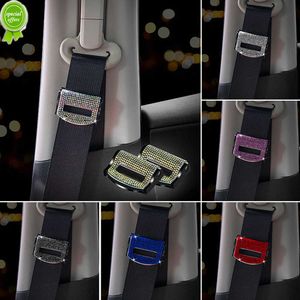 New New 2PCS Universal Car Safety Seat Belt Buckle Clip Seat Belt Stopper Car Seat Belt Fixing Clips Bling Car Assessoires for Woman