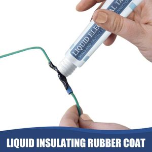 Nieuwe nieuwe 30/50 ml reparatie rubber elektrische draad kabellaag Fix Lijn lijm snel droge isolerende waterdichte vloeistof tape