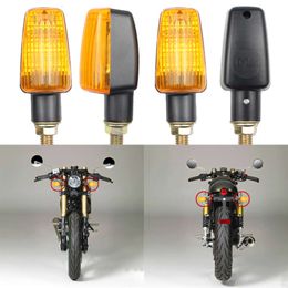 Nouveau nouveau 4pcs Universal Blub Turn Lampe Indicateurs de virage léger Signal Amber Bike Motorcycle Accessories 12V