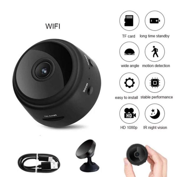 Nouveau Nouveau A9 Surveillance vidéo Wifi caméra Hid Den Came enregistreur vocal sans fil Mini caméscopes vidéo Wifi caméra livraison gratuite