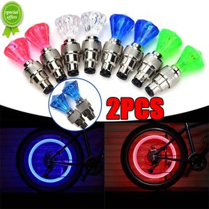 Nouveau Nouveau vélo Valve LightsBike accessoires rayons de roue pneu cyclisme lumière LED Batteries pneu pneu Valve bouchons lanterne lampe