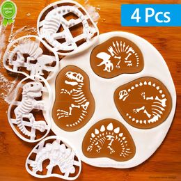 Nieuwe nieuwe dinosaurus koekje snijders schimmel dinosaurus koekje embossing schimmel suikercraft dessert bakvormige cake keuken accessoires gereedschap gereedschap