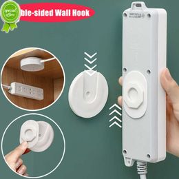 Nieuwe nieuwe dubbelzijdige lijmwandopslag Haak Suction Cup Haak Socket Hanger Multifunctionele kast Door Organisator Haak Waterdicht