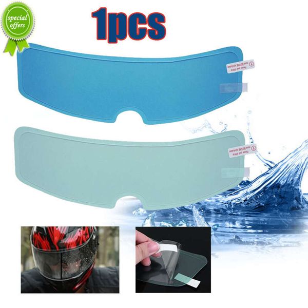 Nouveau Nouveau casque clair Anti-buée Patch Film universel lentille Film pour Moto visière résistant au brouillard Moto course accessoires