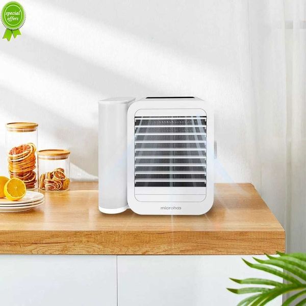 Nouveau nouveau Microhoo Mini Portable climatiseur ventilateur 1000ML aromathérapie diffuseur d'huiles essentielles refroidissement rapide humidificateur ménage