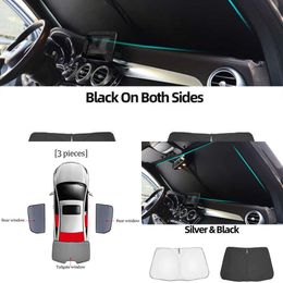 Nouveau nouveau pour Audi Q2 GAB 2015-2023 Q 2 MAGNETINE CAR SORSHADAD SHIELD Côté Baby Window Shade Visor Visor Avant Ridère de pare-brise arrière