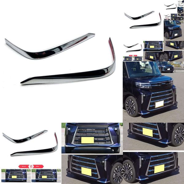 Nouvelle garniture d'angle de pare-chocs avant pour Daihatsu Tanto 2023, bande de Protection de style personnalisée, accessoires de voiture Y9w7