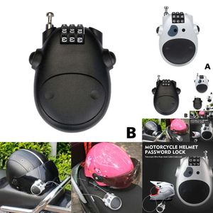 Nouveau nouveau casque de moto Portable mot de passe combinaison sécurité 32 pouces câble de verrouillage pour vélo moto valise et Lu A4b3