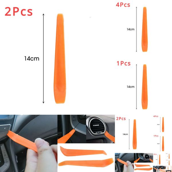 Nuevo Nuevo Nuevo Nuevo Coche Plástico Desmantelamiento Auto Radio Puerta Clip Panel Trim Dash Audio Removal Pry Bar Conversión Portátil Reparación Palanca Herramienta