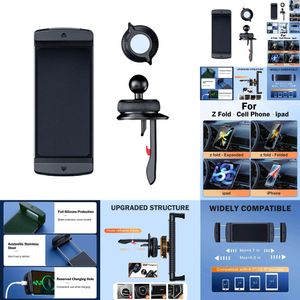 Nuevo Nuevo nuevo soporte de teléfono para Galaxy 3 2 Z Fold 4,7-6,9 pulgadas teléfonos móviles soporte de montaje automático accesorios de coche soporte GPS