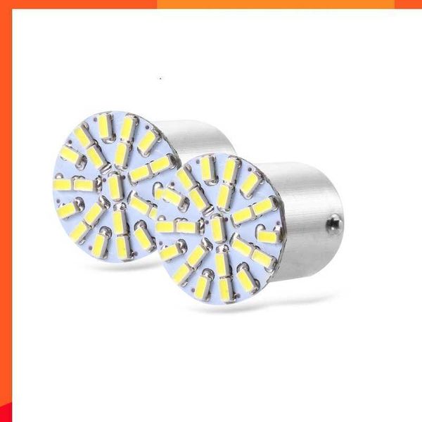 Nouveau nouveau éclairage extérieur 100 pièces lampe de style de voiture 1157 1156 Ba15s 22 1206 Led 3014 22smd lumière LED clignotant inversé feu de freinage