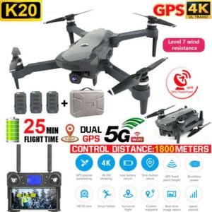 Nouveau Drone RC 4K caméra HD professionnelle avec WIFI 5G, hélicoptère RC pliable, WIFI FPV, maintien d'altitude, jouets cadeaux pour garçons