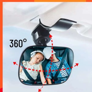 Nouveau Nouveau rétroviseur bébé rétroviseur voiture siège arrière vue arrière face appui-tête support enfant enfants infantile bébé moniteur de sécurité accessoires