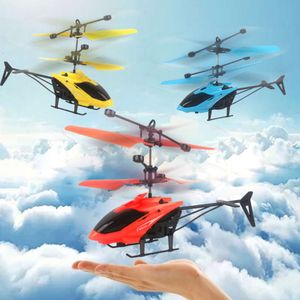 Nieuwe Nieuwe Afstandsbediening Drone Helikopter RC Speelgoed Vliegtuigen Inductie Zweven USB Laadcontrole Drone Kid Vliegtuig Speelgoed Indoor Vlucht Speelgoed