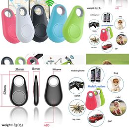 Nouveau nouveau Smart Wireless Bluetooth Tracker Key Finder Pet Pet Pet GPS Locator anti-permante Alarme pour la voiture Mobile Phone Wallet Kids