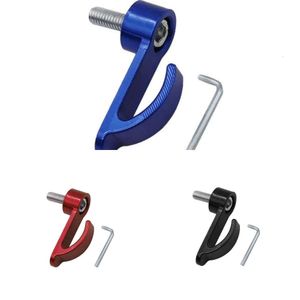 Nieuwe nieuwe universele aluminium legering Motorfiets Enkele gat helmzak Haakhouder voor vuilfiets elektrische scooter bromfiets