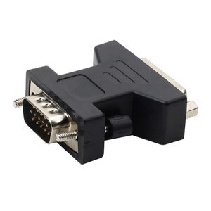 NOUVEAU plus récent DVI (24 + 5) Femme à double liaison vers le convertisseur adaptateur de moniteur VGA 15 pour le TVH pour HDTV pour le DVI à double liaison au convertisseur VGA