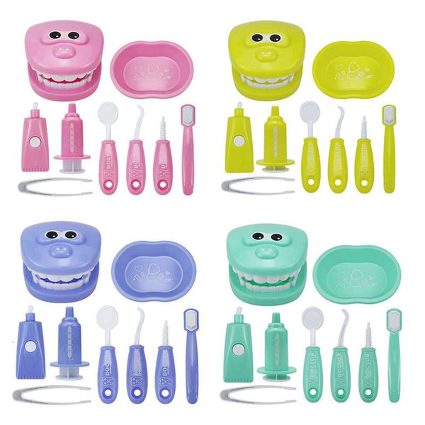 Nouveau Nouveaux jouets éducatifs Montessori pour enfants apprentissage précoce médecins jeu de rôle enfants Intelligence brossage des dents outils pédagogiques