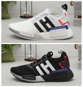 Nouveau NMD R1 Japan Pack Black White 2019 Chaussures de course pour hommes pour hommes OG NMDS Runner Sports Trainers Womens Designer Sneakers Taille 118083651