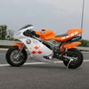 New No Electronics 49cc 4ストロークミニスポーツカーチルドレンズミニミニ二輪ガソリンオートバイ