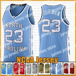 Nouveau maillot de l'Université d'État de Caroline du Nord 23 Michael JD College University NCAA 15 Kawhi Laney High School Basketball Jersey Leonard