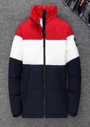 Nieuwe Norther Winter Down Jacket Fashionable Men039s Down Jacket gevuld met meer dan 80 witte eend in drie kleuren M3XL5123187