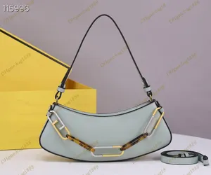 Nouveau O'Lock Sac à main Designer Mode Femme Vieille Fleur Broderie Lettre Sac Sous Les Bras Tortue Shell Organique Verre Chaîne En Cuir Sac À Bandoulière