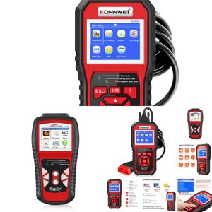 Nuevo OBD2 ODB2 Auto Diagnóstico Konnwei KW850 Diagnóstico completo Diagnóstico de auto escáner universal OBD Motor Code Reader