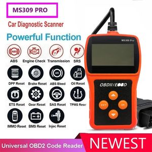 Lecteur de Code OBDII, outil de Scanner MS309PRO, CAN BUS, systèmes de Diagnostic de voiture, détecteur de défauts de carte de lecture MS309 Pro, nouveau