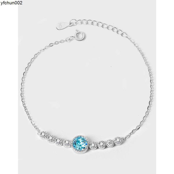 New Ocean Heart S925 Bracelet en argent sterling pour la mode pour femmes y0hm