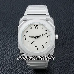 Nieuwe Octo Finisimmo 103011 102713 Automatisch mechanisch herenhorloge Arabisch schrift wijzerplaat Titanium stalen armband Limited Edition horloges TWBV Timezonewatch Z05I
